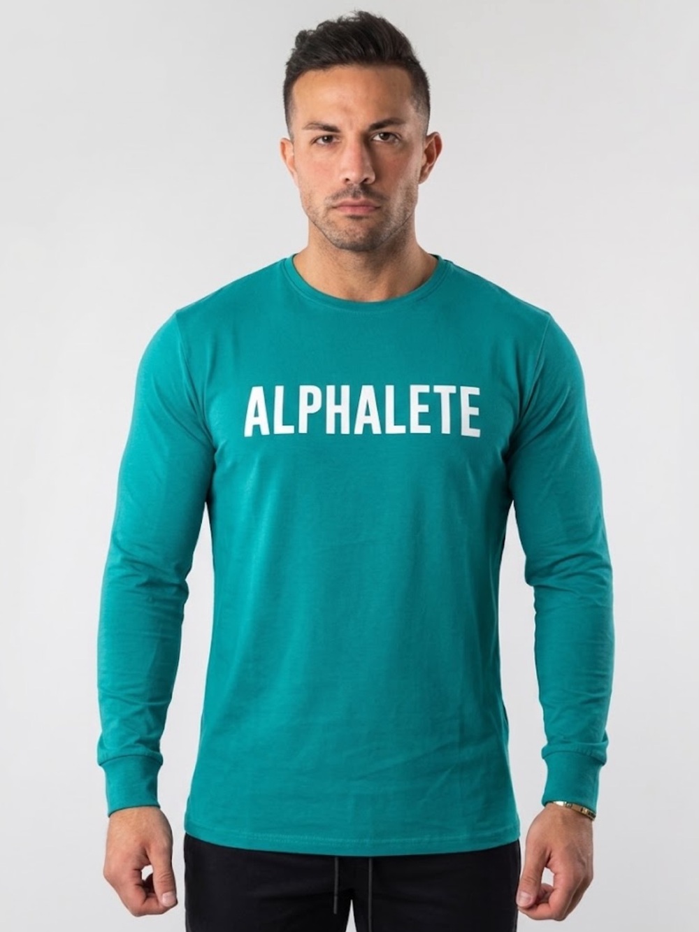 Alphalete Men's Long Sleeve Crewneck Shirt Like New